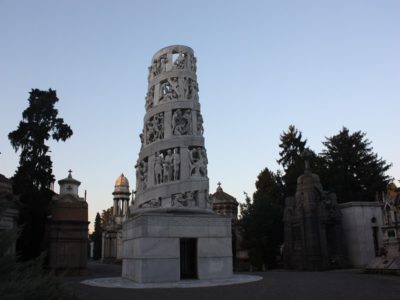 Edicola Bernocchi al Cimitero Monumentale di Milano - Movie Walks