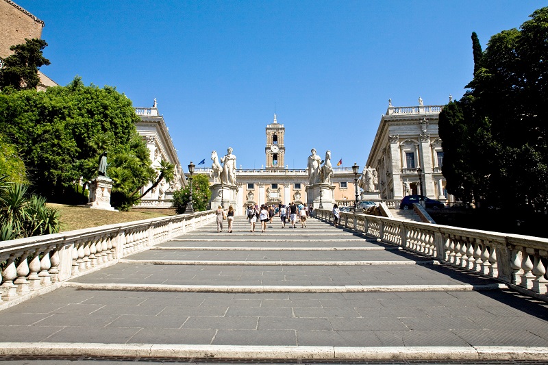 Scalinata del Campidoglio a Roma