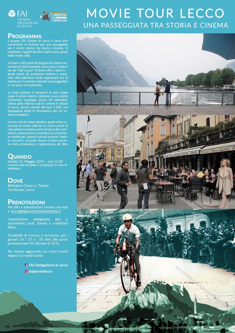 locandina Lecco movie tour